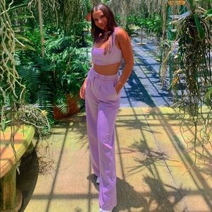 Princess Polly Huxley Set Lilac